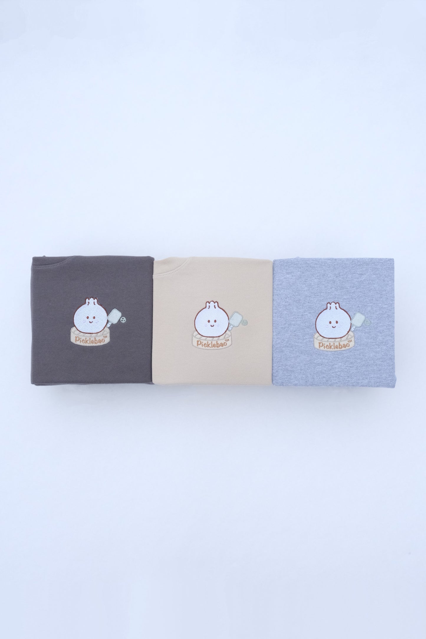 Picklebao™ Charcoal Crewneck